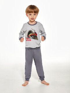 Chlapecké pyžamo Cornette Kids Boy 478/145 Train dł/r 86-128