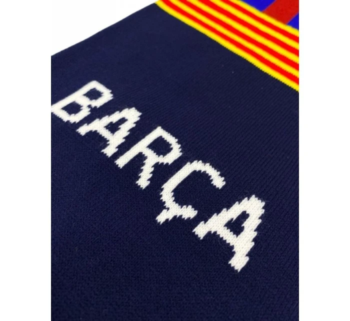 Dvojitá pletená šála FC Barcelona N24 5004BUD17