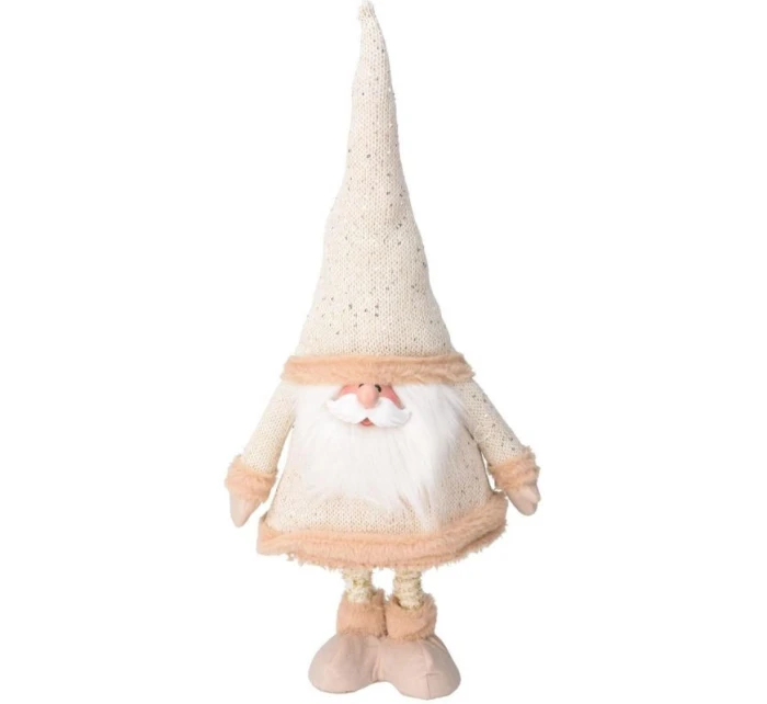 ZLATÝ MEDVĚD NA TELESKOPICKÝCH NOHÁCH 30X18X100CM ZLATÝ