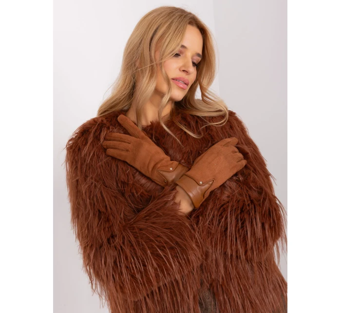 Rukavice AT RK 239507.53P světle hnědá