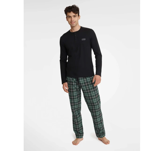 Pyžamo Usher 40946-99X Černá - Henderson