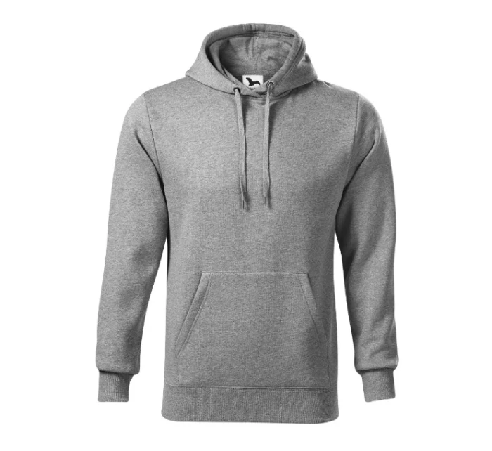 Cape mikina pánská tmavě šedý melír
