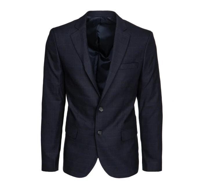 Pánské jednořadové námořnicky modré sako Dstreet MX0623