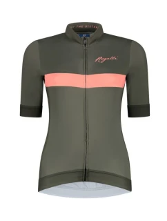 Rogelli dámský zeleno-korálový dres PRIME S