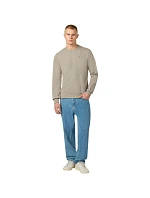 Pánská mikina Champion Crewneck Sweatshirt beige 220785 ES035 pánské