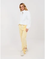 Spodnie IT SP model 21902599 jasny żółty - FPrice Spodnie IT SP model 21902599 jasny żółty - FPrice
