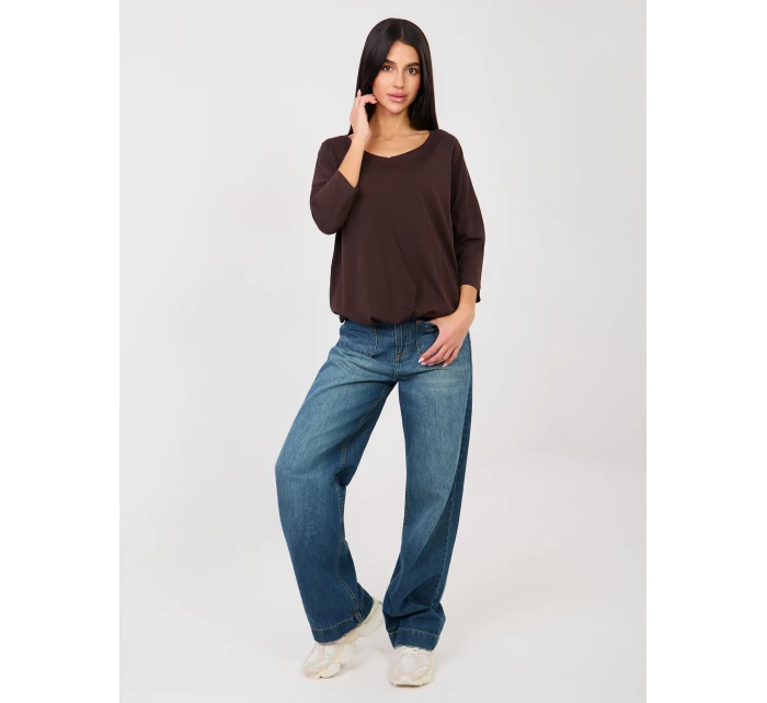 Halenka RV BZ A1091.16 tmavě hnědá