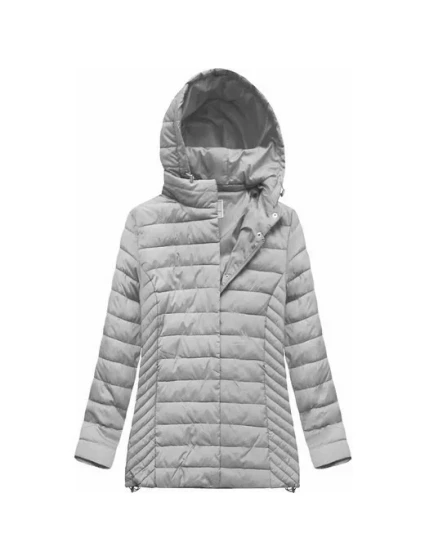 Dámská prošívaná bunda s kapucí model 14797016 - Good looking