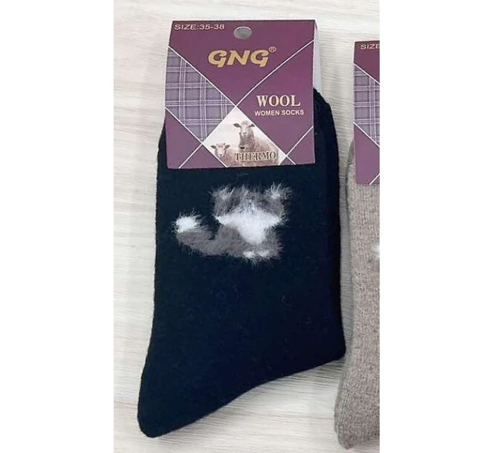 WiK 003 dámské ponožky Angora 978 35-42