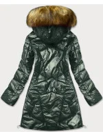 BŁYSZCZĄCA KURTKA ZIMOWA DAMSKA model 21243420 - LHD