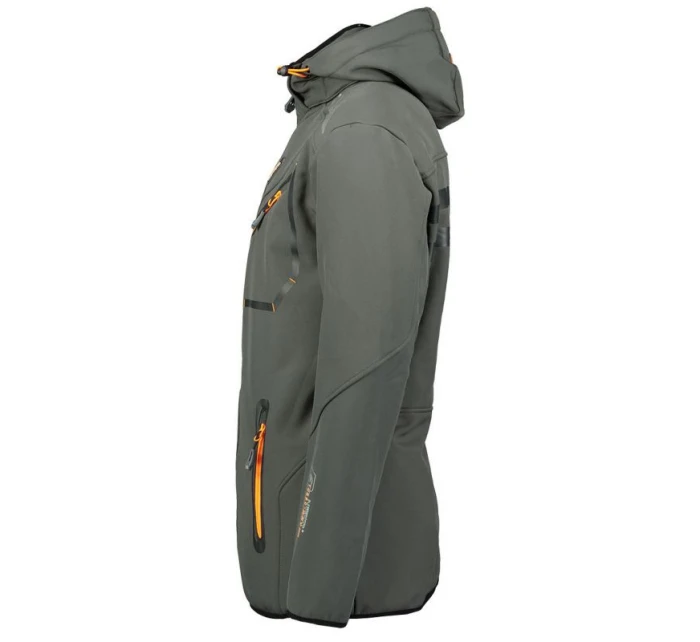 Geographical Norway Softshellová bunda Royaute DB 068 M WY8027H/GN/Dark Grey / Orange