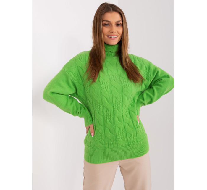 Sweter AT SW 23401.97P jasny zielony