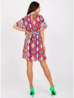 Šaty DHJ SK 9651.51 tmavě růžová