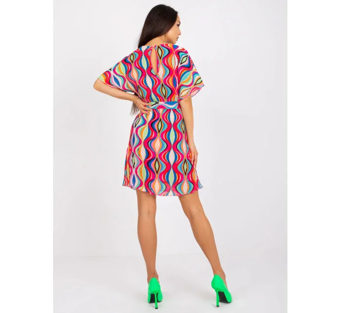 Šaty DHJ SK 9651.51 tmavě růžová