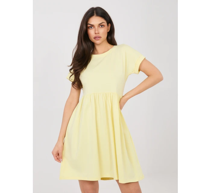 RV šaty SK 5672.03P světle žluté RV šaty SK 5672.03P světle žluté