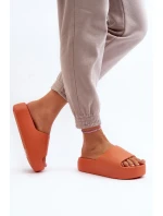 Dámské pantofle se silnou podrážkou, oranžová Oreithano Dámské pantofle se silnou podrážkou, oranžová Oreithano