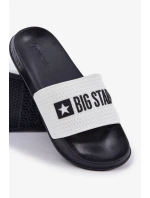 Pánské pantofle Big Star – bílé
