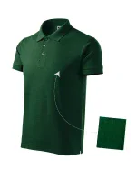 Cotton polokošile pánská dark green Cotton polokošile pánská dark green
