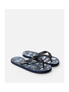 RIP CURL Surf School Chlapecké žabky - tmavě modré
