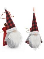 DEKORATIVNÍ TRPASLÍK TRPASLÍK S DÁRKOVOU TAŠKOU 20CM