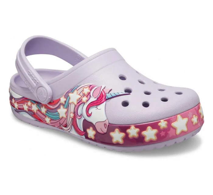 Crocs FunLab Unicorn Band Cg Jr 206270 530 žabky Crocs FunLab Unicorn Band Cg Jr 206270 530 žabky