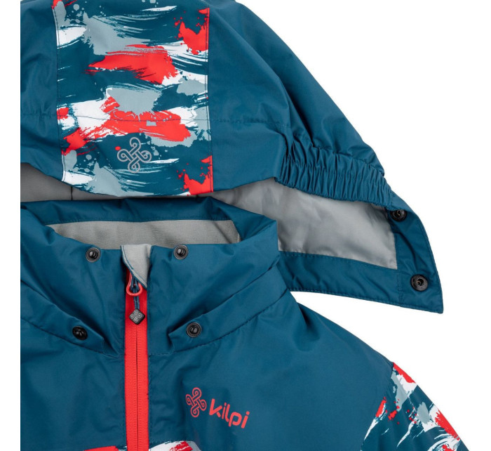 Chlapecká lyžařská bunda Ateni-jb tyrkysová - Kilpi