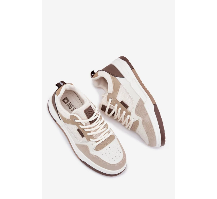 Pánské Tenisky Big Star RR174604 Béžové Pánské Tenisky Big Star RR174604 Béžové