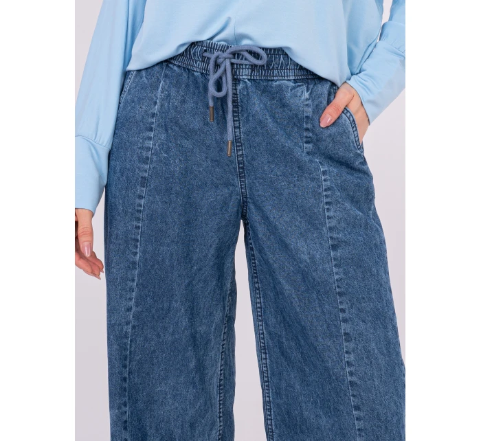 Kalhoty D80038BB62627M327 tmavě modré Kalhoty D80038BB62627M327 tmavě modré