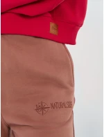 Tepláky NS DR NS26101.12 hnědé