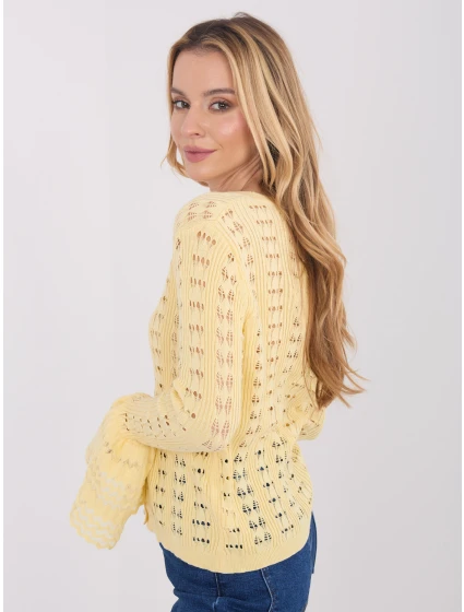 Jumper PM SW SF118.86 světle žlutý