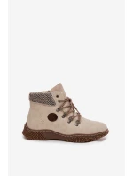 Zateplené dámské trapery Zenaya – světle béžové Zateplené dámské trapery Zenaya – světle béžové