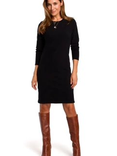 Dámské šaty model 21903284 černé - STYLOVE