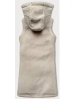 Béžová oboustranná dámská vesta typu model 20709108 - J.STYLE Béžová oboustranná dámská vesta typu model 20709108 - J.STYLE