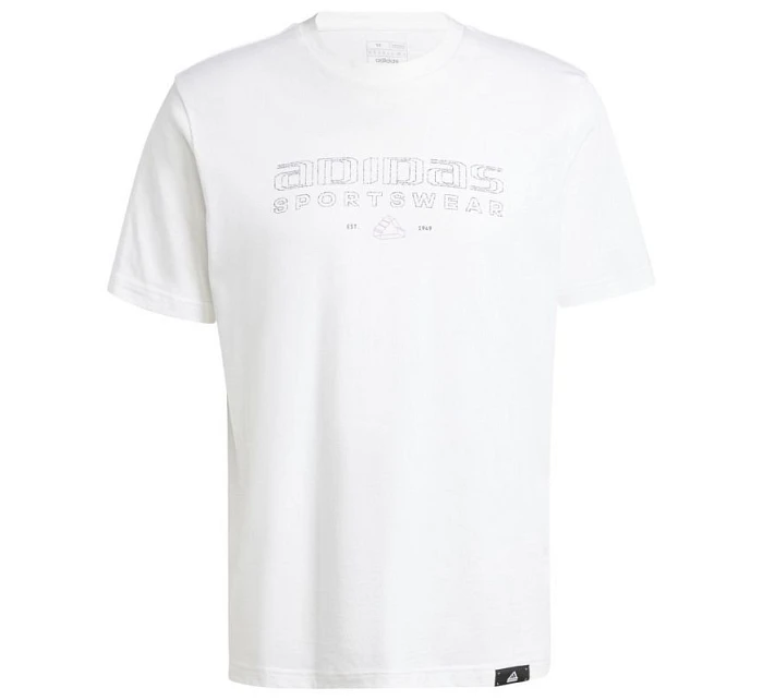 Pánské tričko adidas Tech Linear Graphic M IW2690