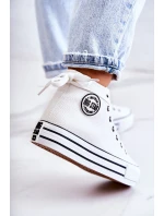 Dámské Tenisky Big Star Bily GG274013 Dámské Tenisky Big Star Bily GG274013