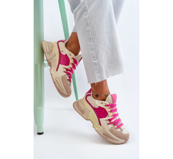 Dámská módní šněrovací sportovní obuv model 21652286 - Boto Dámská módní šněrovací sportovní obuv model 21652286 - Boto