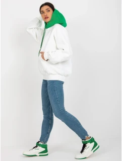Mikina EM BL 696.68 bílá zelená
