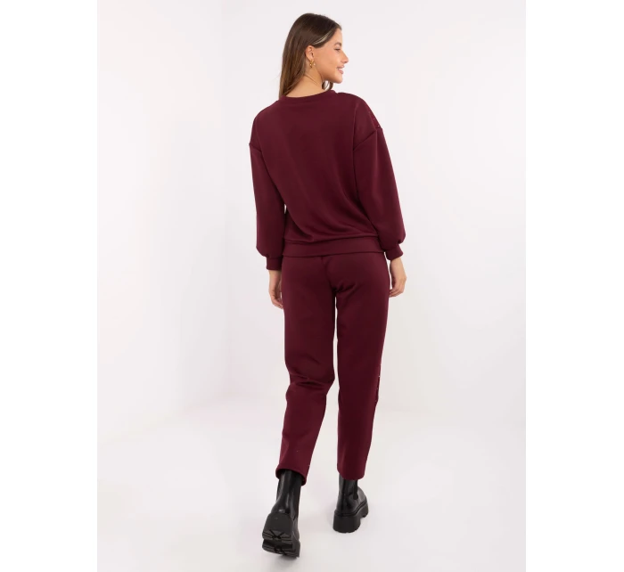 Komplet IT KMPL model 21494230 bordowy - FPrice Komplet IT KMPL model 21494230 bordowy - FPrice