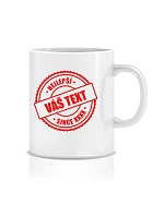Personalizovaný klasický bílý hrníček 300 ml - nejlepší xx SINCE xx Personalizovaný klasický bílý hrníček 300 ml - nejlepší xx SINCE xx