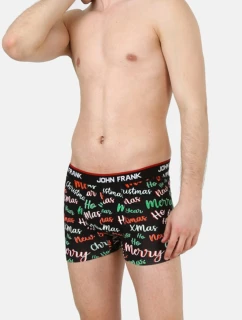 Pánské boxerky John Frank JFBD15-CH-HO HO HO
