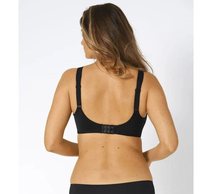 Dámská podprsenka Doreen + Cotton 01 N - BLACK černá - Triumph Dámská podprsenka Doreen + Cotton 01 N - BLACK černá - Triumph