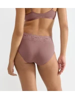 Dámské kalhotky Romance Midi - BROWN - hnědé 1141 - SLOGGI