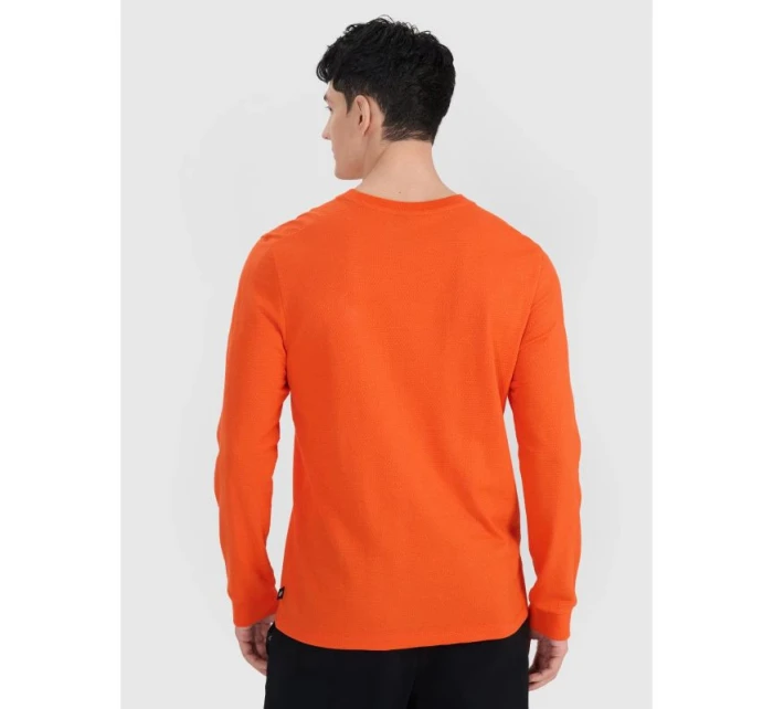 Pánské oversize hladké tričko s dlouhým rukávem 4F 4FRSS25TLONM518-70S pánské Pánské oversize hladké tričko s dlouhým rukávem 4F 4FRSS25TLONM518-70S pánské