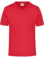 JN Pánské sportovní tričko s výstřihem do V 02.0 red model 22413778 - Daiber JN Pánské sportovní tričko s výstřihem do V 02.0 red model 22413778 - Daiber