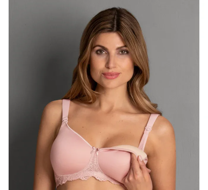 Miss Lovely podprsenka na kojení s pěnovou výztuží 5086 rosewood - Anita Maternity