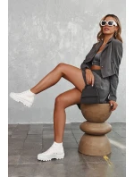 Látkové tenisky na platformě Big Star Bílá model 21610375 - Big Star Shoes