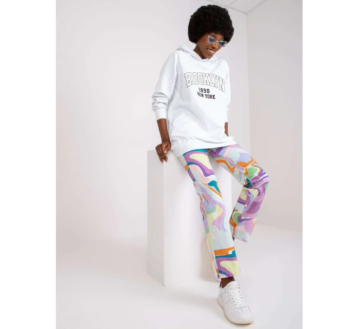 Dámská mikina-DHJ-BL-15658.35-bílá