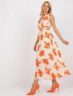 Šaty DHJ SK 13166.94P oranžová