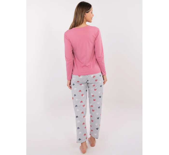 Pyžamo DU PI FP 009.84 růžové