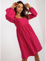 Dámské šaty LK SK 508834.37X tmavě růžová - FPrice